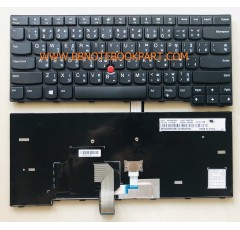 IBM Lenovo Keyboard คีย์บอร์ด Thinkpad  E470 E470C E475  ภาษาไทย อังกฤษ